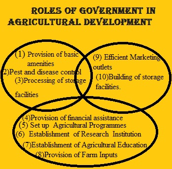 Roles of government in agriculture